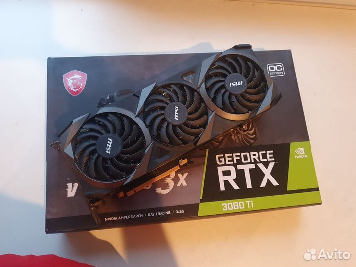 Видеокарта rtx 3080ti Msi Ventus OC