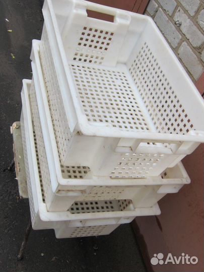 Ящики из пищевого полиэтилена для продуктов,СССР