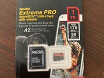 Карта памяти Sandisk Extreme Pro micro sdxc 1Tb