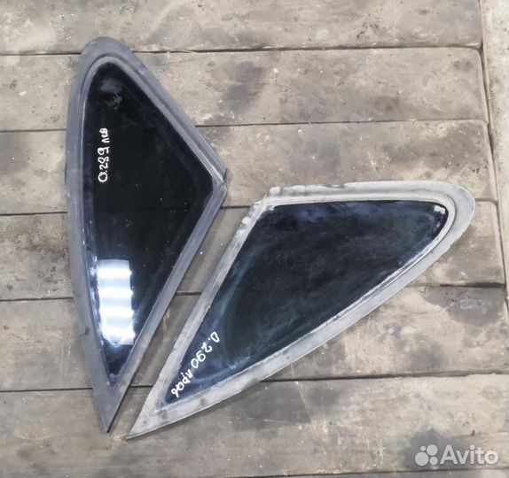 Cтекло правое левое боковое глухое Mazda 626