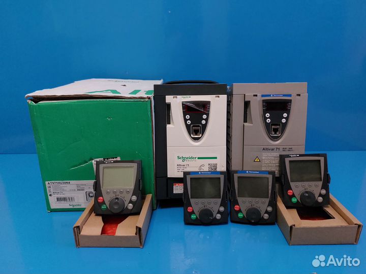 Частотные преобразователи ATV71 3кВт и 4кВт