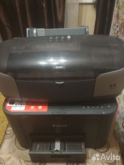 Два Принтера Canon и Epson Цена за оба