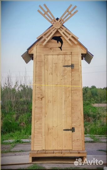 Дачный туалет с установкой KEY666