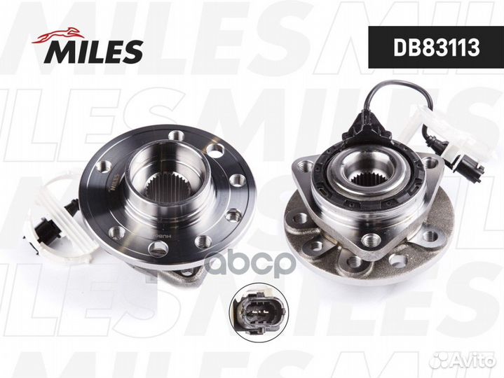 Ступица с подшипником opel vectra C 03- пер. -4