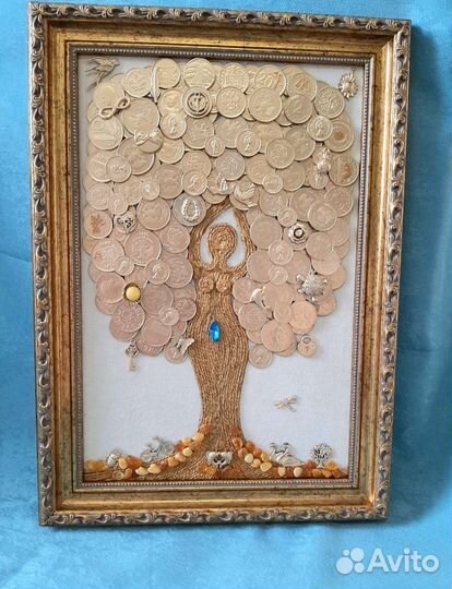Панно денежное дерево