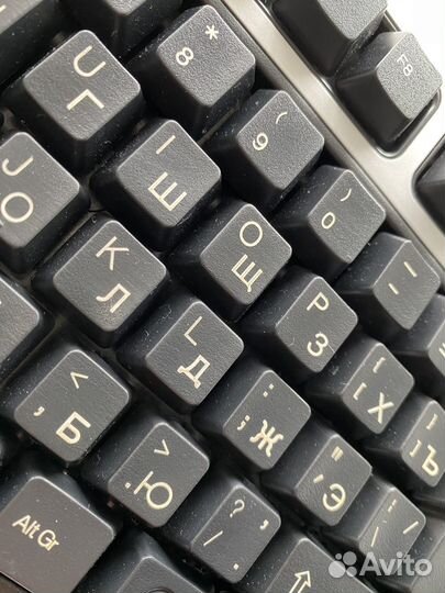 Клавиатура ps/2(usb) тихая, для офиса, работы