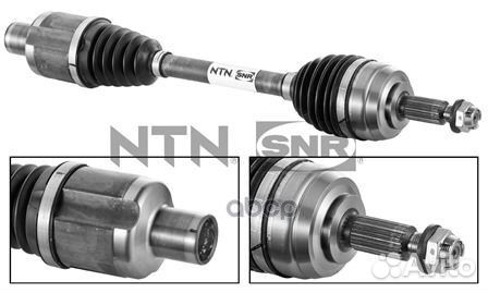 Привод в сборе renault duster 09- перед.прав. D