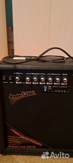 Гитарный комбоусилитель deviser TG-40R USB