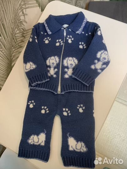 Теплый костюм для малыша