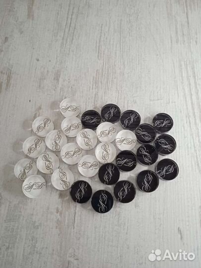 Фишки для нард именные