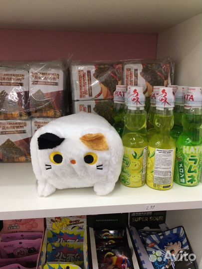 Мягкие игрушки кот-кубик