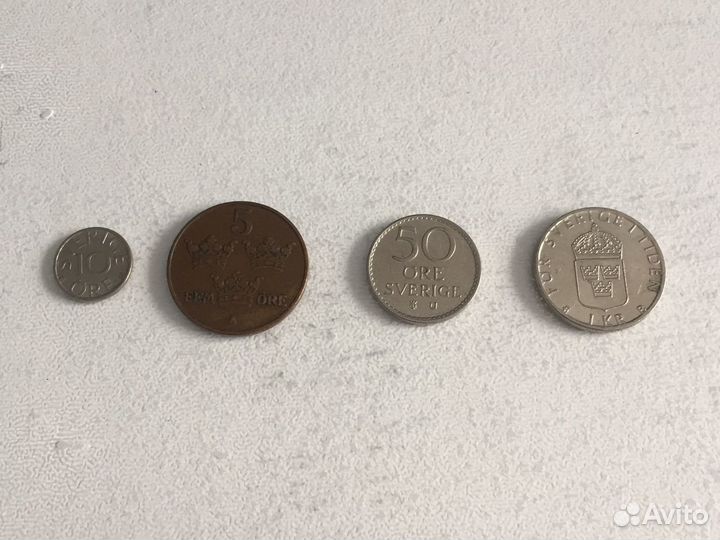 Монеты Швеции