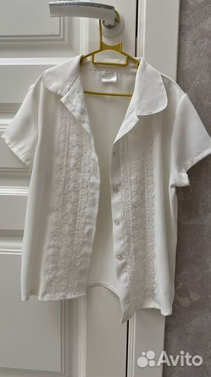 Блузки школьные 122 128