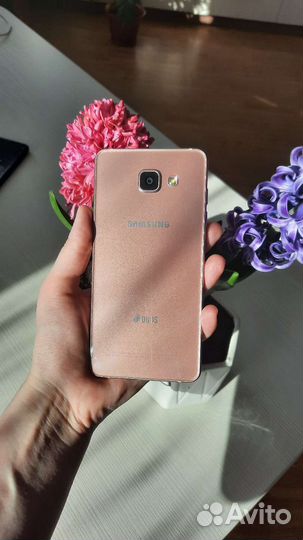 Телефон Samsung galaxy a5 2016, идеал розовый