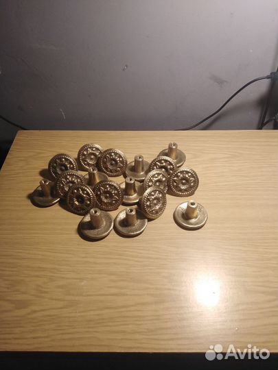 Дверные ручки межкомнатные бу, латунь