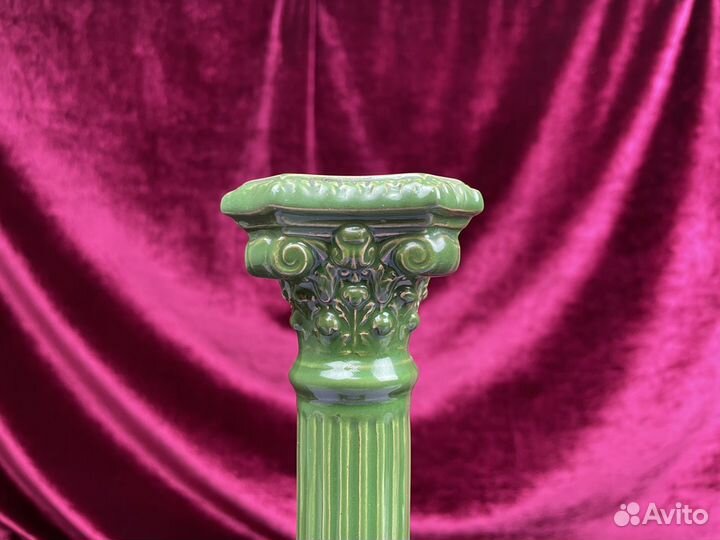 Подсвечник с клеймом Т.- ва М. С. Кузнецова