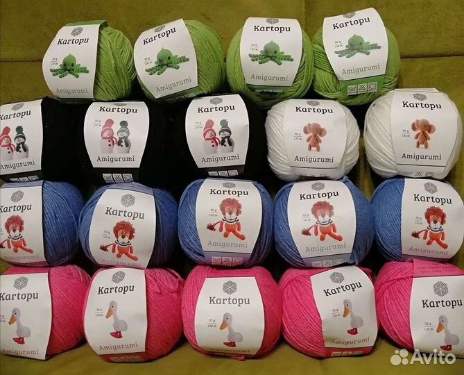 Пряжа для вязания игрушек