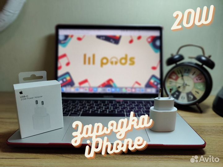 Apple USB-C 20W зарядка для iPhone Xr/Xs Max/11/11