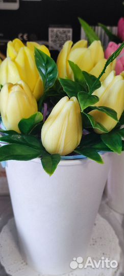 Букетик из мыла