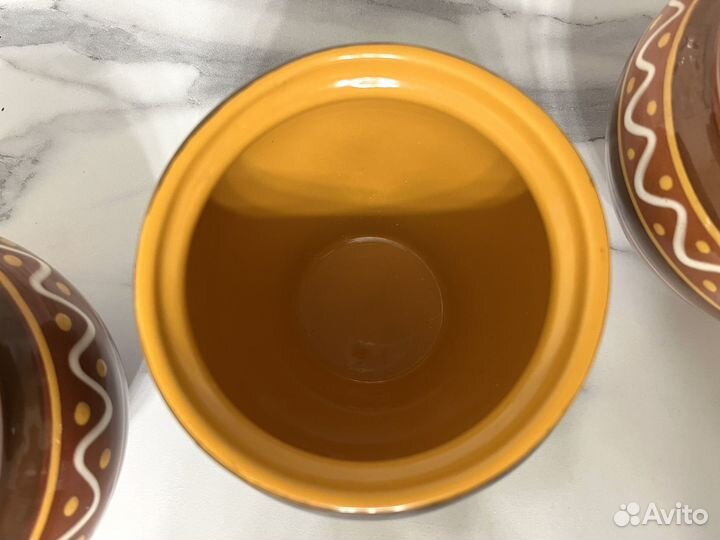 Горшки для запекания 3шт