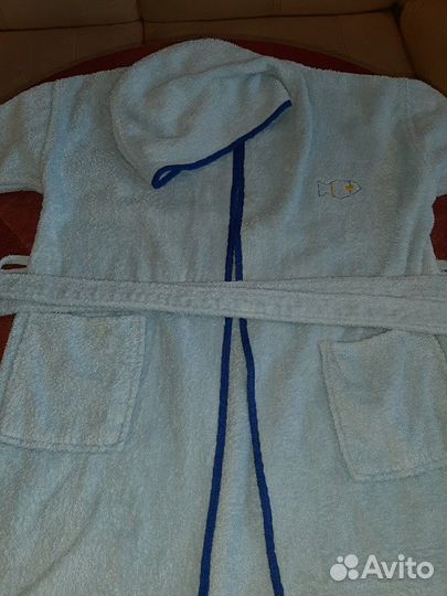 Халат махровый х/б