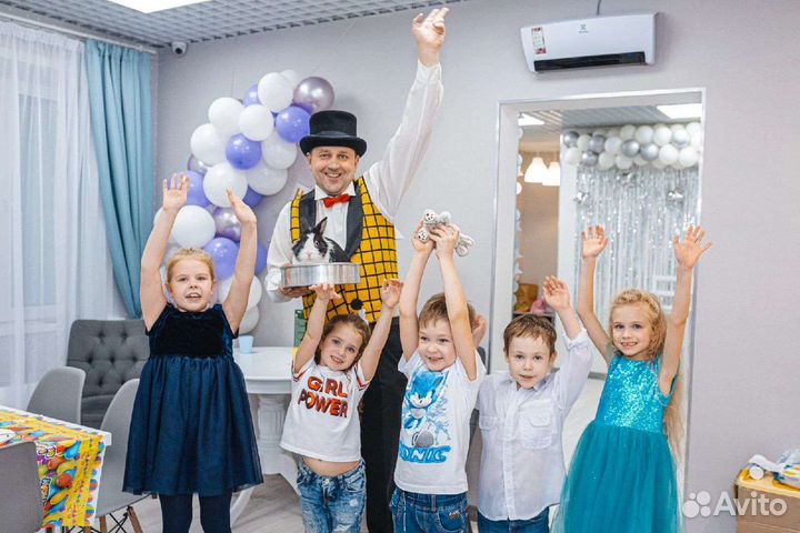 Фокусник иллюзионист на день рождения