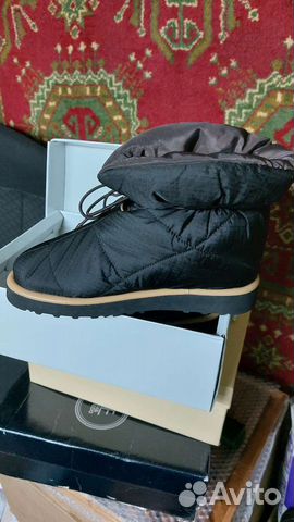 Сапоги женские дутики 39