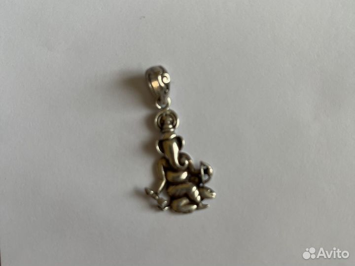 Кулон подвеска серебро Индия