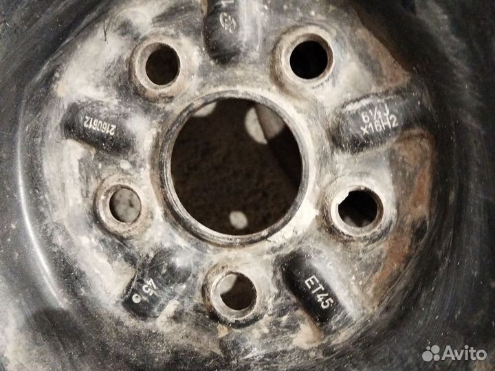 Диски toyota avensis r16