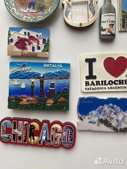 Магниты на холодильник из разных стран