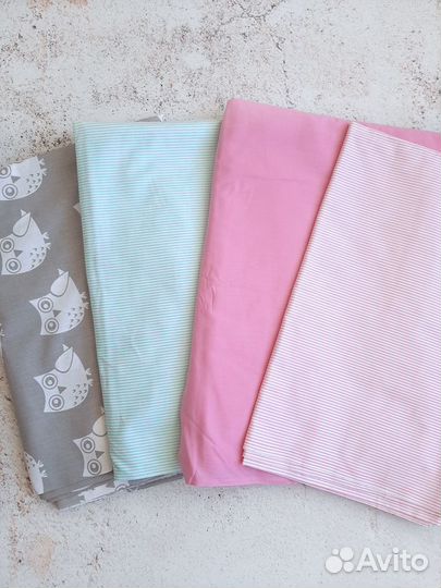 Ткань отрез хлопок сатин Китай