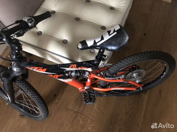 Велосипед ktm двухподвес подростковый детский