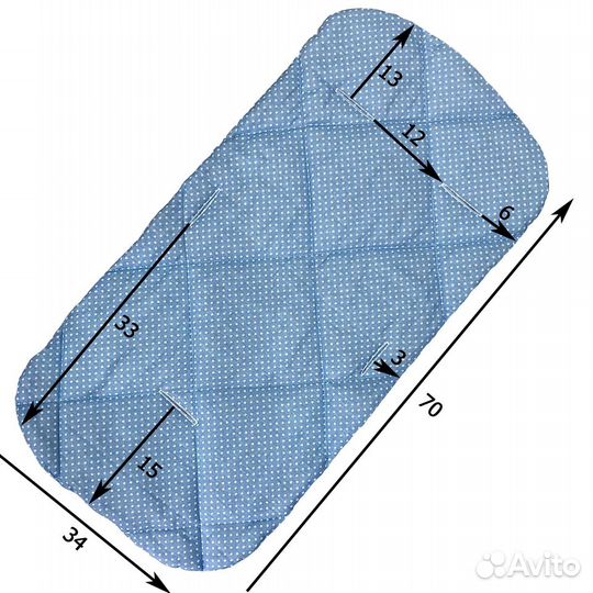 Матрасик в прогулочную коляску