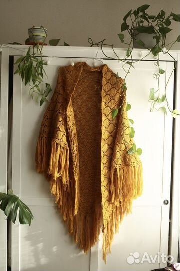 Шаль ручной работы