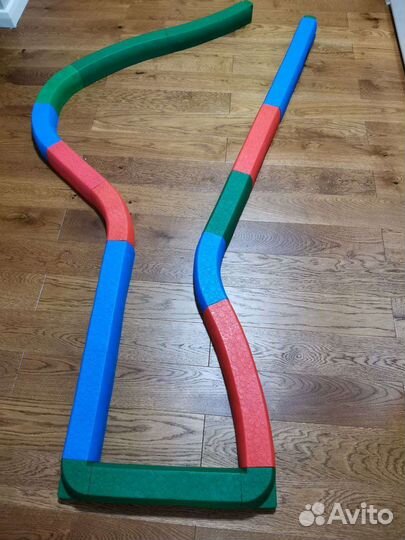 Детский гимнастический бордюр-балансир