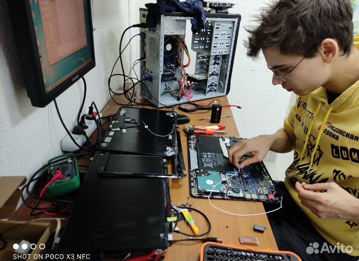 Ремонт компьютеров ноутбуков Телевизоров Игр.прист