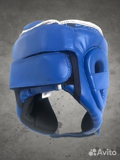 Шлем для бокса и кикбоксинга Clinch синий