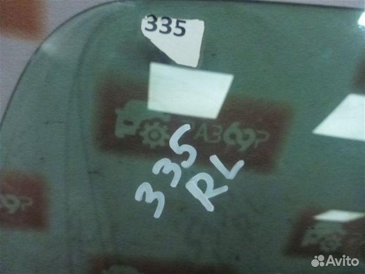 Стекло двери заднее левое Peugeot 206 2A/C TU3A