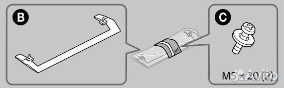 Ножка (подставка) от sony KDL-40RE353