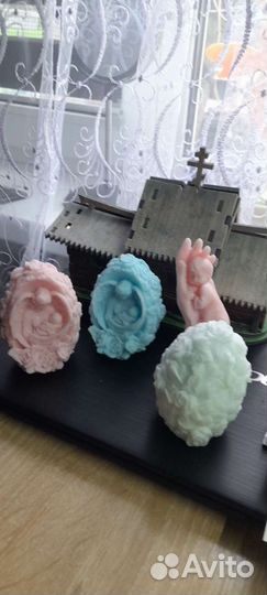 Рождественские сувениры,мыло ручной работы