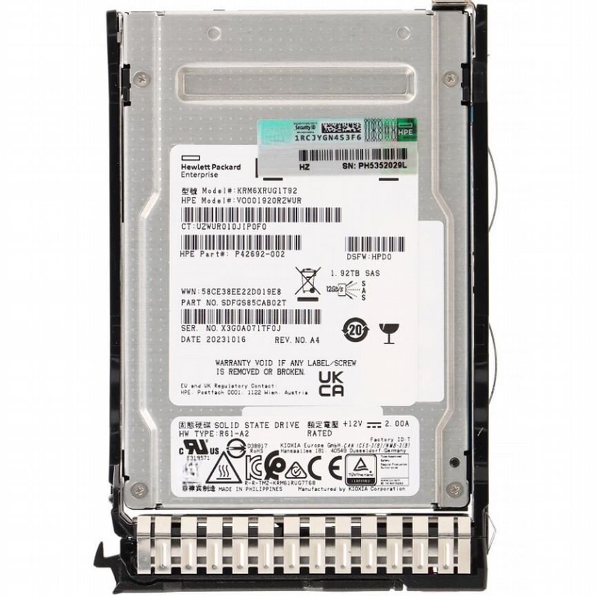 [P10464-008] Жесткий Диск Hp 1,92tb Sas 2,5" Ssd P10464-008