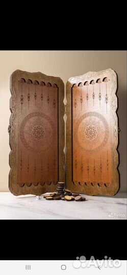 Подарочные нарды ручной работы новые