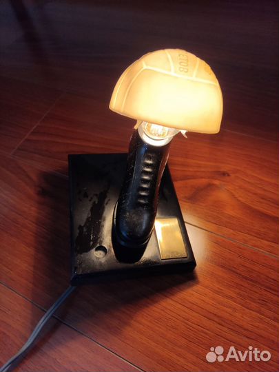 Светильник ночник сапожок. 