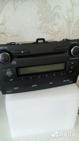 Магнитолла в тойота Королла 15