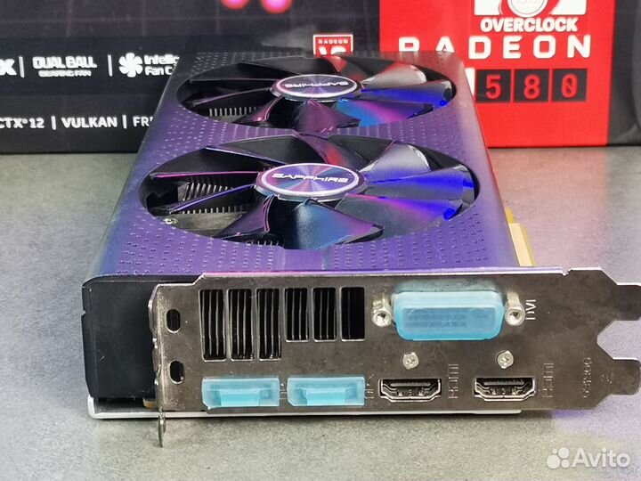 Sapphire pulse RX 580 8Gb