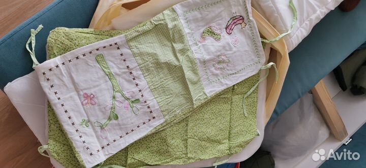 Комплект белья для детской кроватки (бортики)