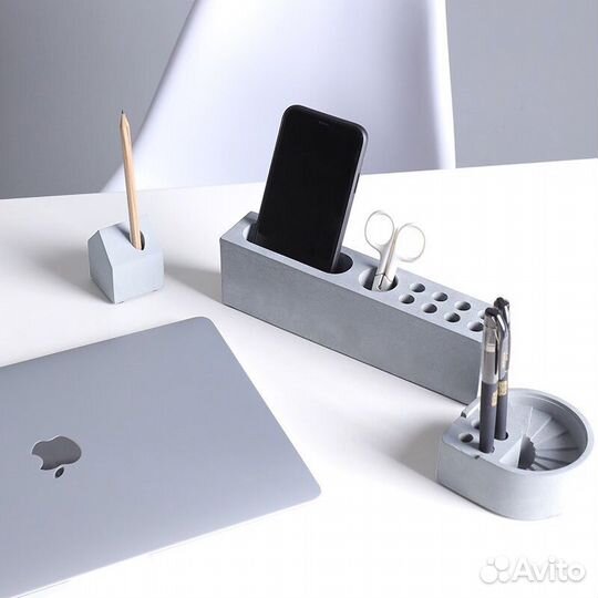 Силиконовая форма для гипса бетона органайзер