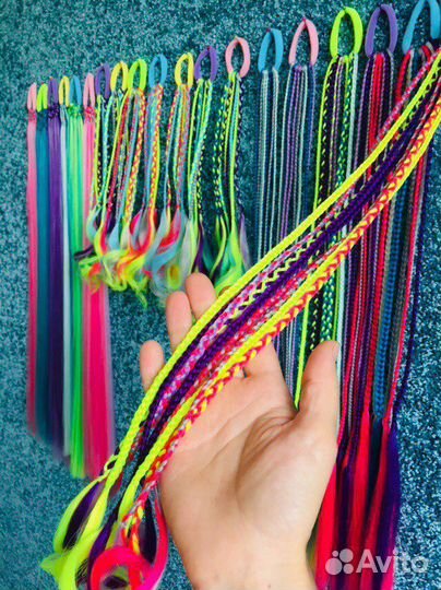 Канекалон афрорезинка