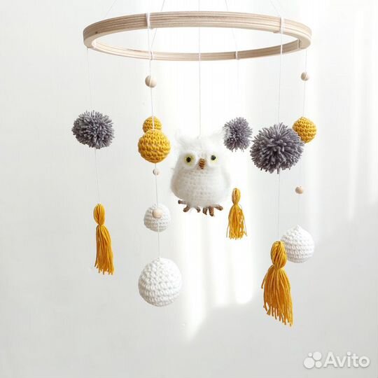 Детский мобиль в кроватку