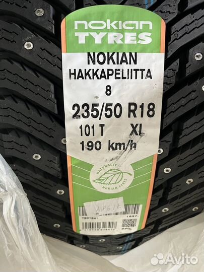 Nokian Tyres Hakkapeliitta 8 235/50 R18 101T